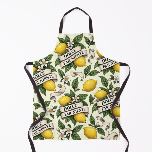 Item preview, Dolce Far Niente – Italian Lemons & Botanical Illustration designed and sold by MetaModel Editions.
