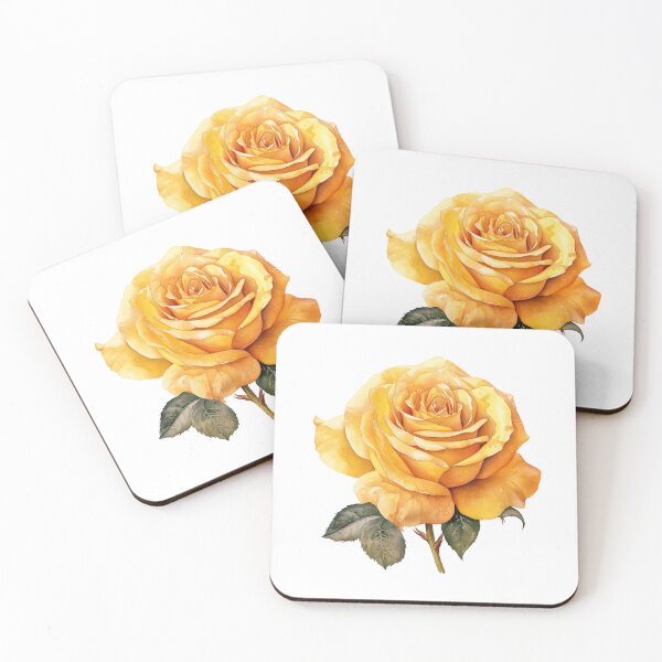 Item preview, Golden Rose | Elegant Floral Aesthetic Art designed and sold by Mandayartstudio.