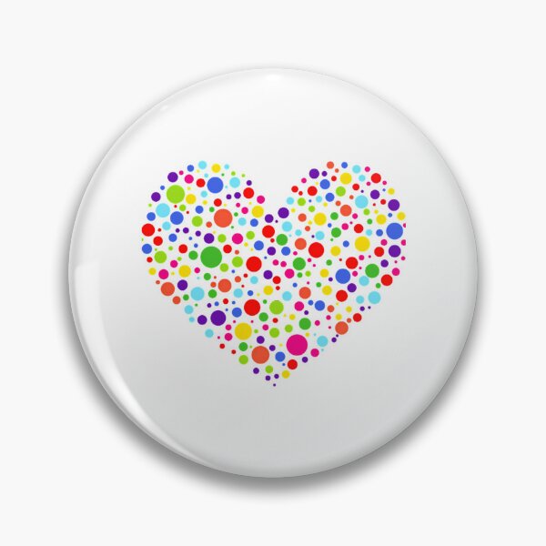 Item preview, Colorful Polka Dot Heart International Dot Day Celebration designed and sold by wayne-hanz.