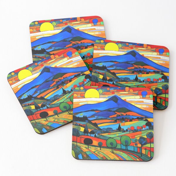 Item preview, Blue Mountain Landscape designed and sold by George Hutton Hunter.