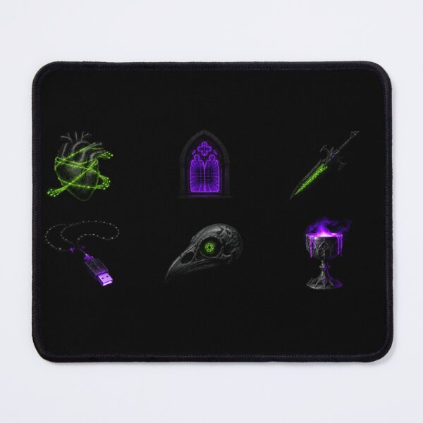 Item preview, Cyber Gothic Artifacts Grid designed and sold by LazyDayzCo.