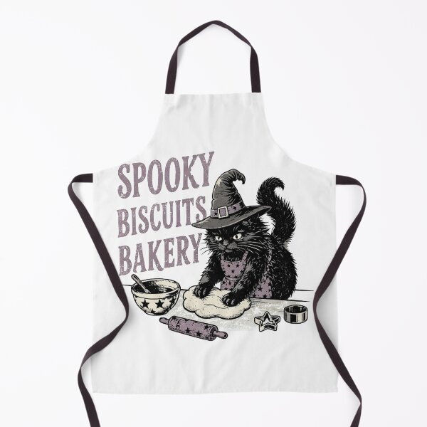 Item preview, Spooky Biscuits Bakery Black Cat designed and sold by IkreateArt.