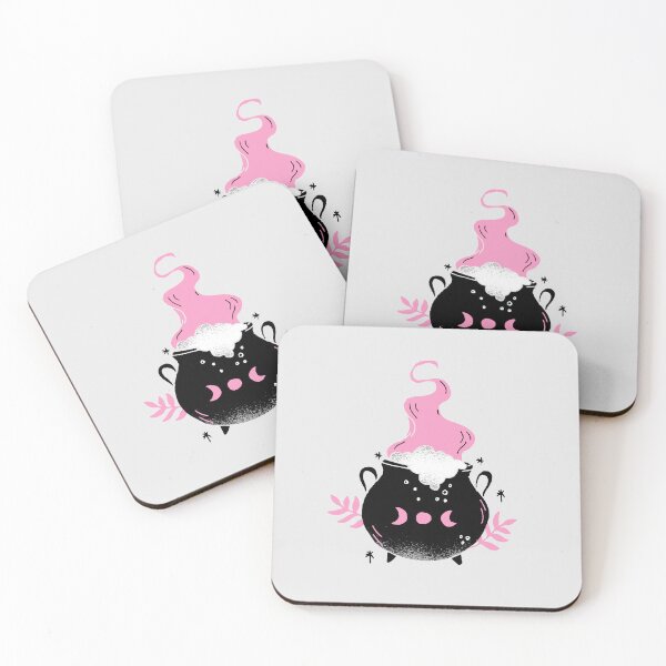 Item preview, Pink Witch Cauldron Cute Witchy Magic Brew designed and sold by SolutionsArt.