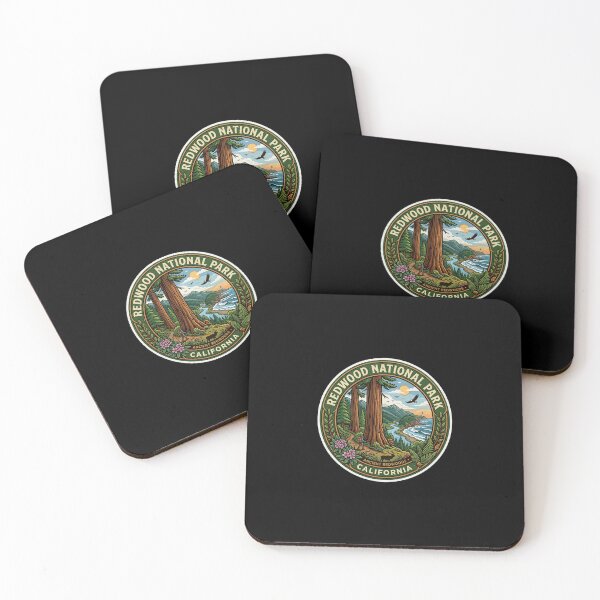 Item preview, Redwood National Park California  designed and sold by TulipaGraphics.