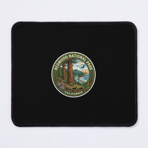 Item preview, Redwood National Park California designed and sold by TulipaGraphics.