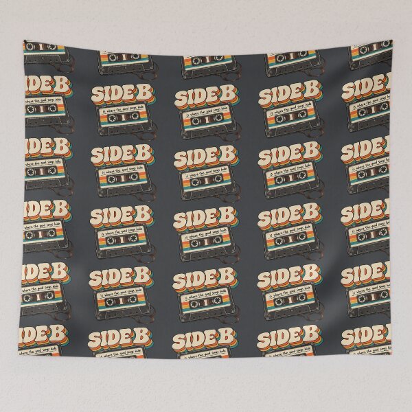 Item preview, Side B Is Where The Good Songs Hide – Retro Cassette Tape Music Lover designed and sold by Fanverse Merchandise.