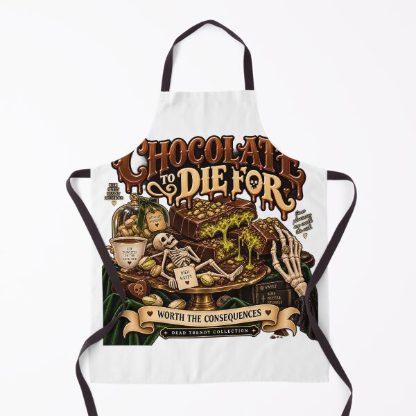 Item preview, ⚡Dead Trendy Collection⚡- Chocolate To Die For - Deadly Delicious Pistachio Chocolate designed and sold by WheelieGdArt.