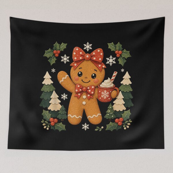 Item preview, Cute Gingerbread Christmas Snow Xmas Gifts for Men Women designed and sold by HuserPiri.