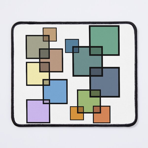 Item preview, Retro Abstract Geometric Color Blocks designed and sold by JOHN44ART.