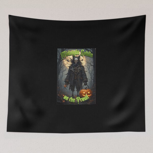Item preview, Midnight Ghoul Autumn Prowl Halloween Poster designed and sold by MarthaCrawfor.