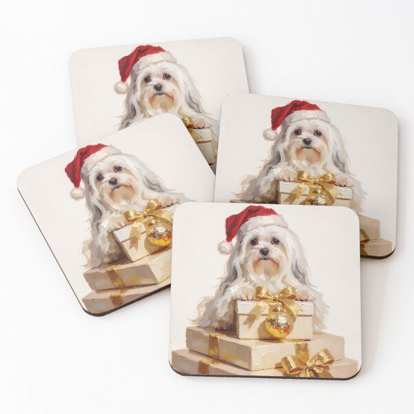 Item preview, Maltese Christmas Gift | Cute Christmas Design for Maltese Lovers designed and sold by cr6zym1nd.