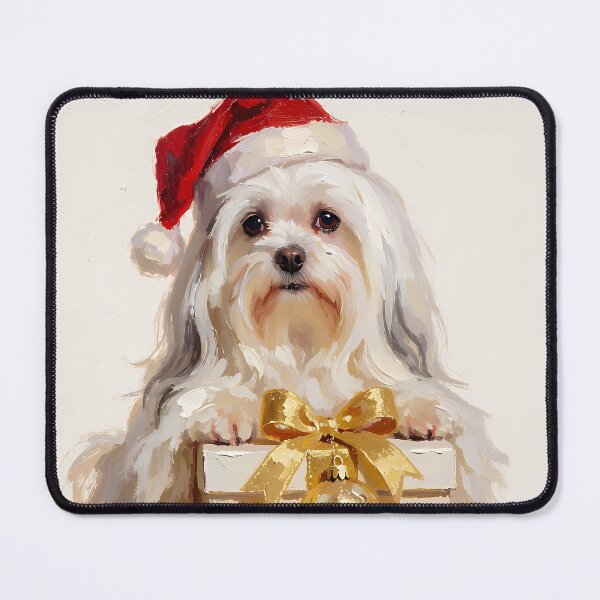 Item preview, Maltese Christmas Gift | Cute Christmas Design for Maltese Lovers designed and sold by cr6zym1nd.