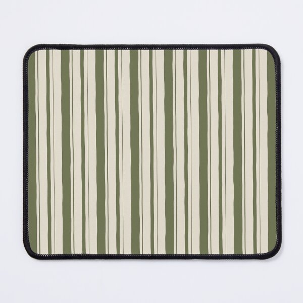 Item preview, Olive Green and Oatmeal Uneven Stripes — Compás designed and sold by AKAYOLO.