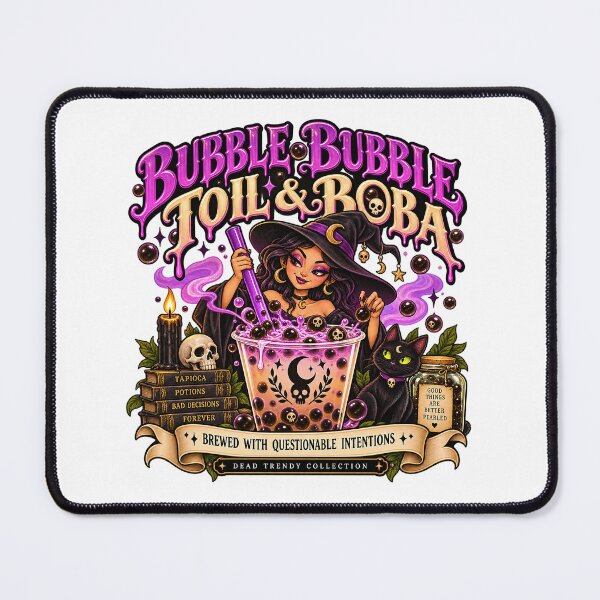 Item preview, ⚡Dead Trendy Collection⚡- Bubble Bubble, Toil & Boba designed and sold by WheelieGdArt.