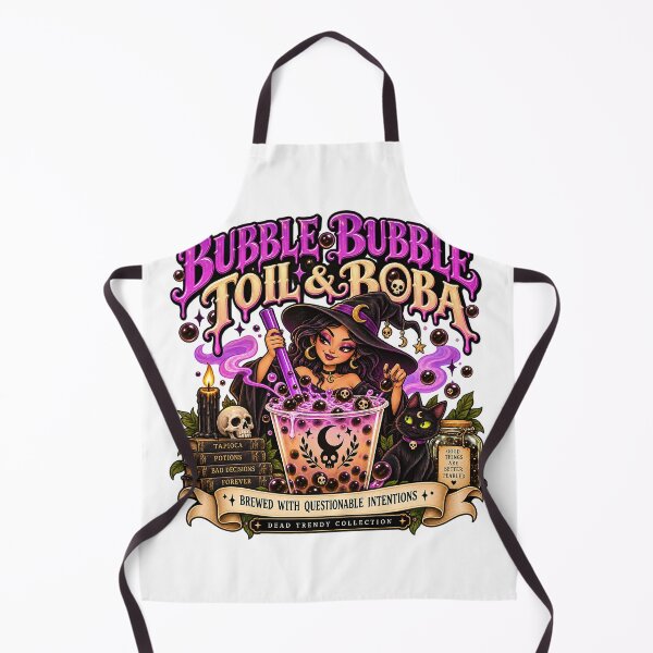 Item preview, ⚡Dead Trendy Collection⚡- Bubble Bubble, Toil & Boba designed and sold by WheelieGdArt.
