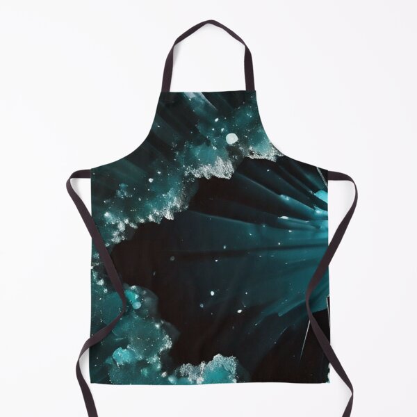 Item preview, Teal Emerald Crystal Geode Macro — Turquoise Agate Mineral Gemstone Art designed and sold by LYAN-STORE.
