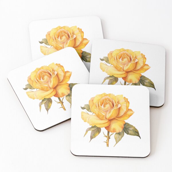 Item preview, Golden Rose | Elegant Floral Aesthetic Art designed and sold by Mandayartstudio.