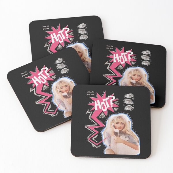 Item preview, Sabrina Carpenter When Did You Get Hot Retro Collage designed and sold by Coolshopsea.