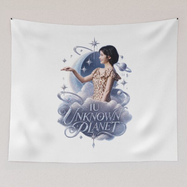 Item preview, IU Unknown Planet Soft Floral Portrait Design designed and sold by Valereekmerch.