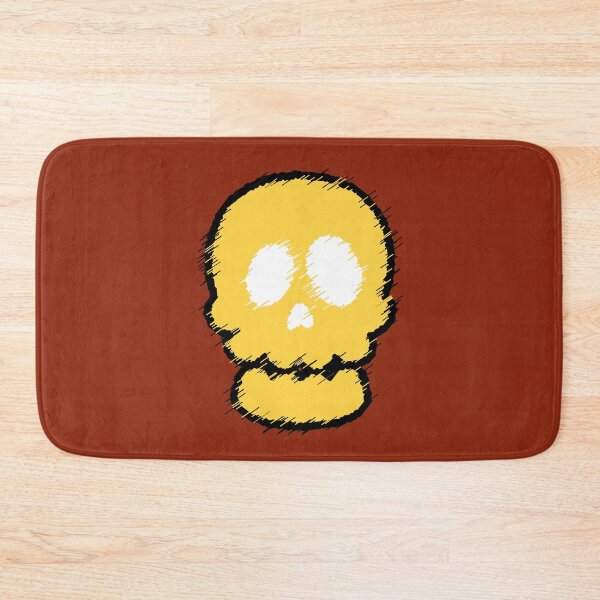 Item preview, Yellow Skull Halloween - Terrifying Distorted Yellow Skull designed and sold by AstronautMerch.