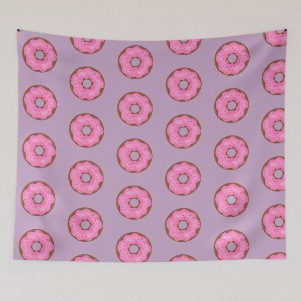 Item preview, Sprinkle Strawberry Donut designed and sold by ClarissaDoodles.