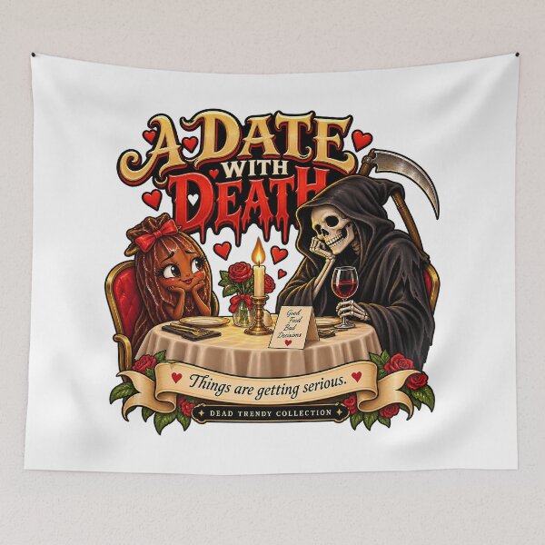 Item preview, ⚡Dead Trendy Collection⚡- A Date with Death designed and sold by WheelieGdArt.