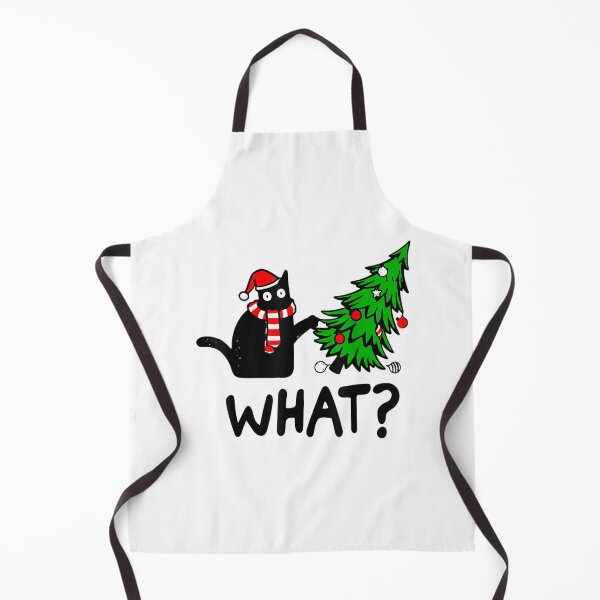Item preview, Funny Black Cat Christmas Tree What Christmas Holiday Meme designed and sold by Beanimilki.