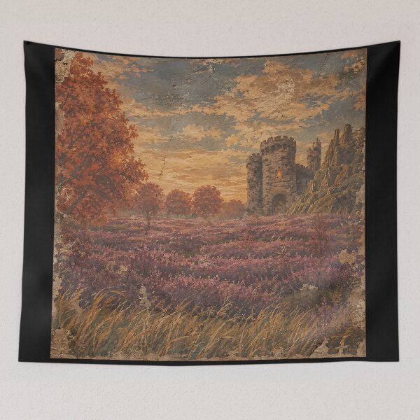Item preview, Series: Poisonous Beauty Part 4 "The Descent of Harmony"(Ancient Mural) designed and sold by MaxDreamsArt.