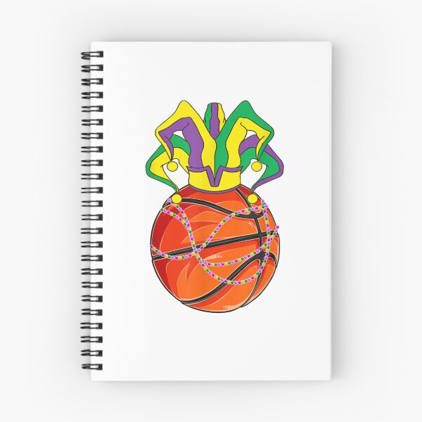 Item preview, Mardi Gras Basketball Jester Funny Carnival Party Sports designed and sold by Beanimilki.