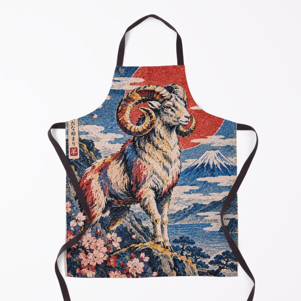 Item preview, Aries Zodiac Painting – Ram Astrology Art designed and sold by GalleryKauffeld.