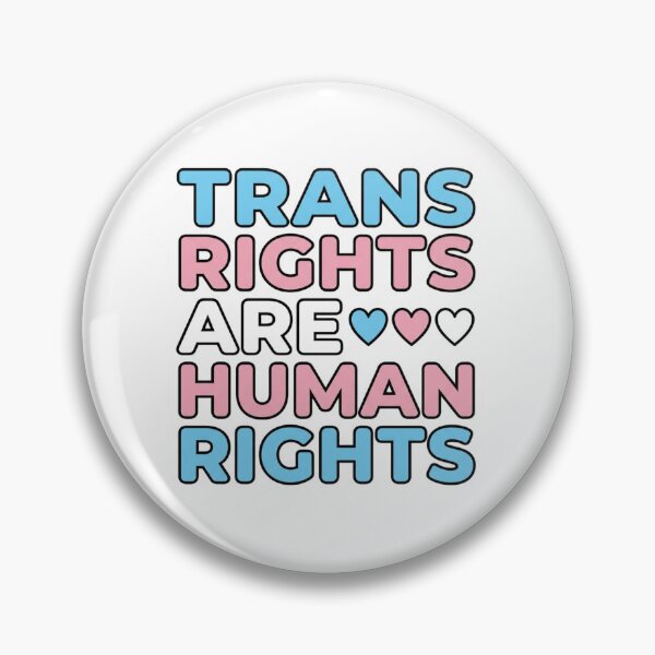 Item preview, Trans Rights Are Human Rights Pastel Transgender Pride Flag Retro Bubble Letters Ally Typography    designed and sold by raedattia.