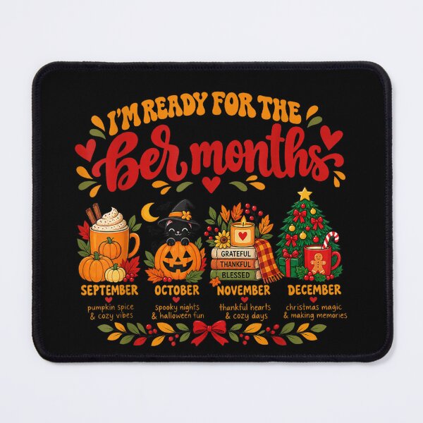 Item preview, I'm Ready for The BER Months Pumpkin Spice Fall Christmas designed and sold by HuserPiri.