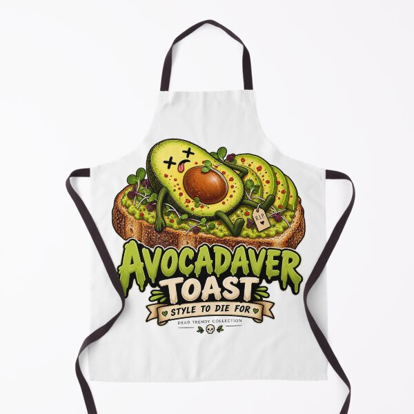 Item preview, ⚡Dead Trendy Collection⚡- Avocadaver Toast designed and sold by WheelieGdArt.