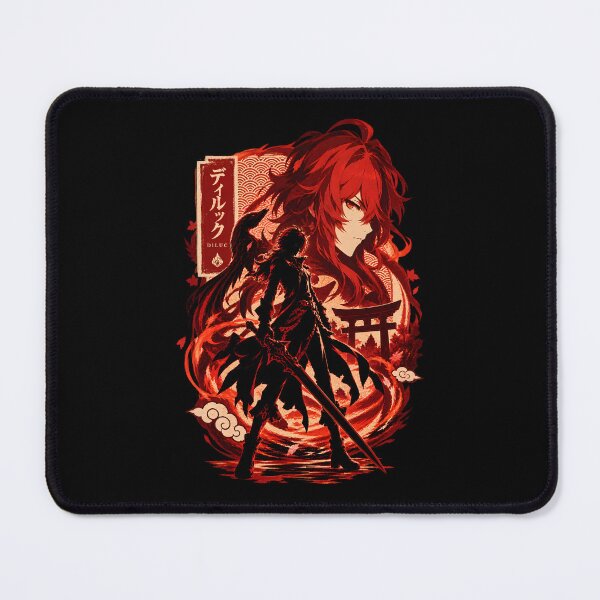 Item preview, Genshin Impact - Diluc designed and sold by ning-lucky.