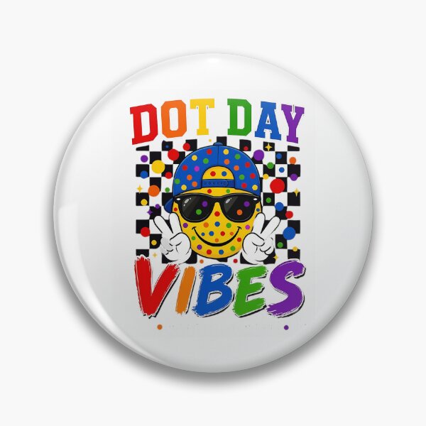 Item preview, Dot Day Vibes Make Your Mark Retro Smiley Face Teacher Student designed and sold by wayne-hanz.