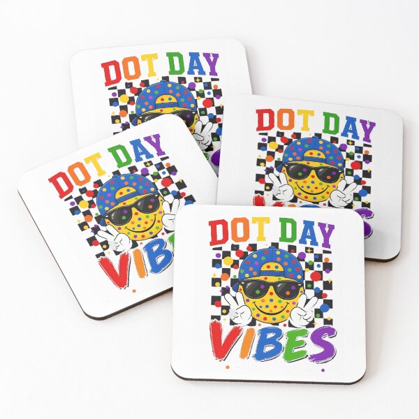 Item preview, Dot Day Vibes Make Your Mark Retro Smiley Face Teacher Student designed and sold by wayne-hanz.