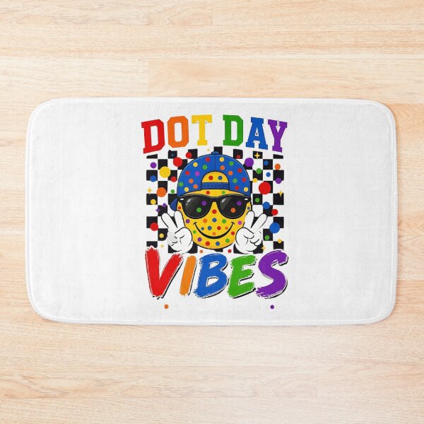 Item preview, Dot Day Vibes Make Your Mark Retro Smiley Face Teacher Student designed and sold by wayne-hanz.