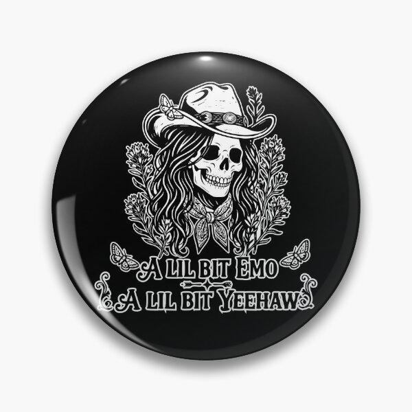 Item preview, A Lil Bit Emo A Lil Bit Yeehaw designed and sold by Colorfulman.