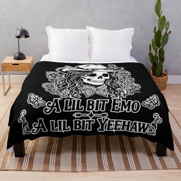 Item preview, A Lil Bit Emo A Lil Bit Yeehaw designed and sold by Colorfulman.