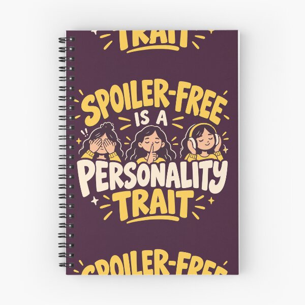 Item preview, Spoiler Free Is A Personality Trait Funny Fandom Tee designed and sold by Fanverse Merchandise.