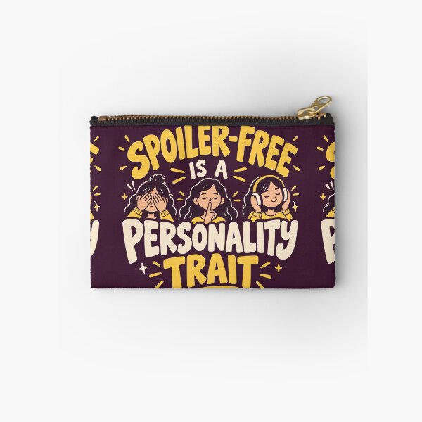 Item preview, Spoiler Free Is A Personality Trait Funny Fandom Tee designed and sold by Fanverse Merchandise.