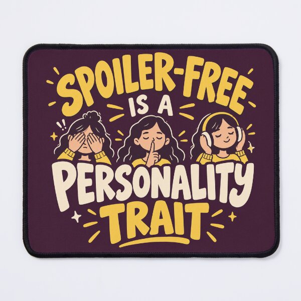Item preview, Spoiler Free Is A Personality Trait Funny Fandom Tee designed and sold by Fanverse Merchandise.