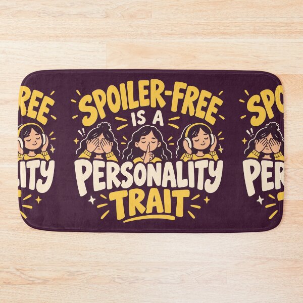 Item preview, Spoiler Free Is A Personality Trait Funny Fandom Tee designed and sold by Fanverse Merchandise.