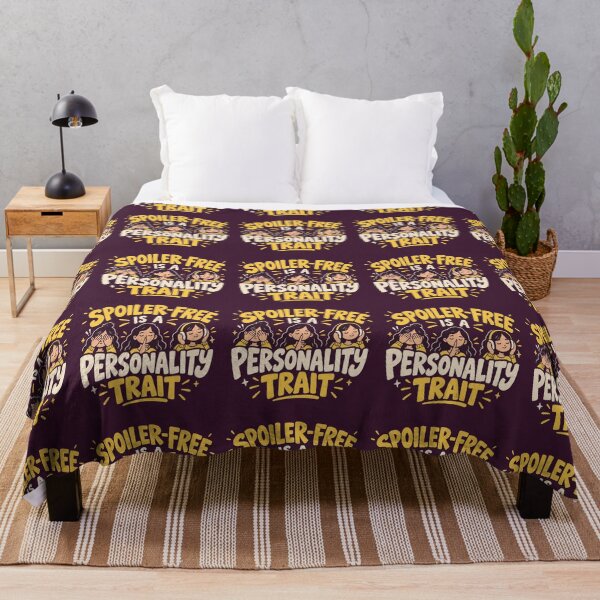 Item preview, Spoiler Free Is A Personality Trait Funny Fandom Tee designed and sold by Fanverse Merchandise.
