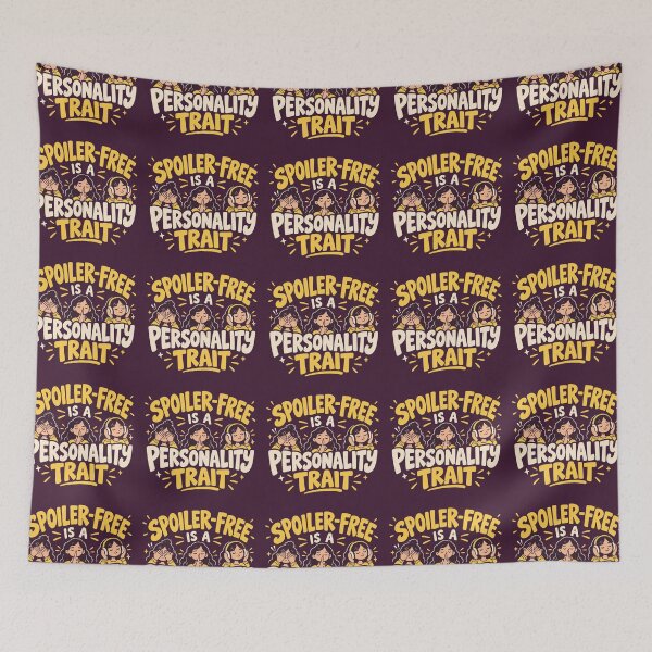 Item preview, Spoiler Free Is A Personality Trait Funny Fandom Tee designed and sold by Fanverse Merchandise.