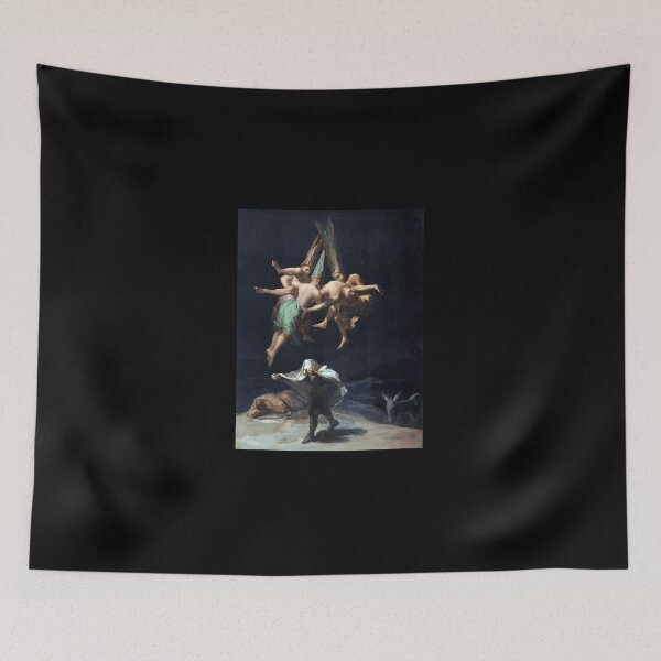 Item preview, Classic Fine Art Witches Flight Oil Painting designed and sold by MarthaCrawfor.