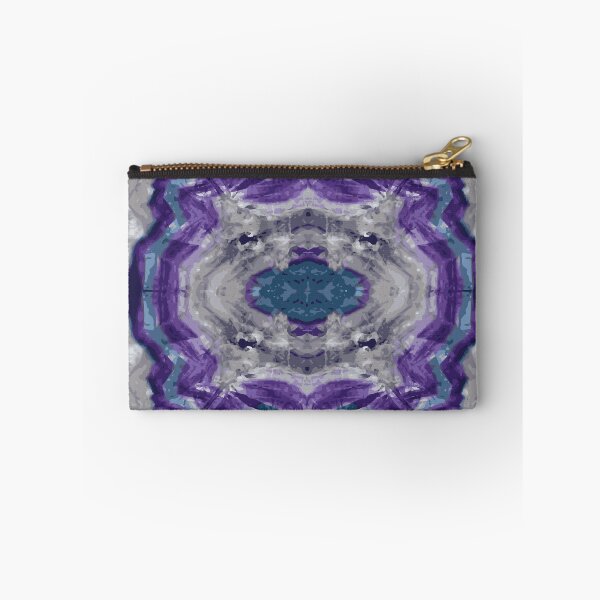 Item preview, FLUORITE AZURITE BARITE Mineral Kaleidoscope Pattern designed and sold by ArtDesignTp.