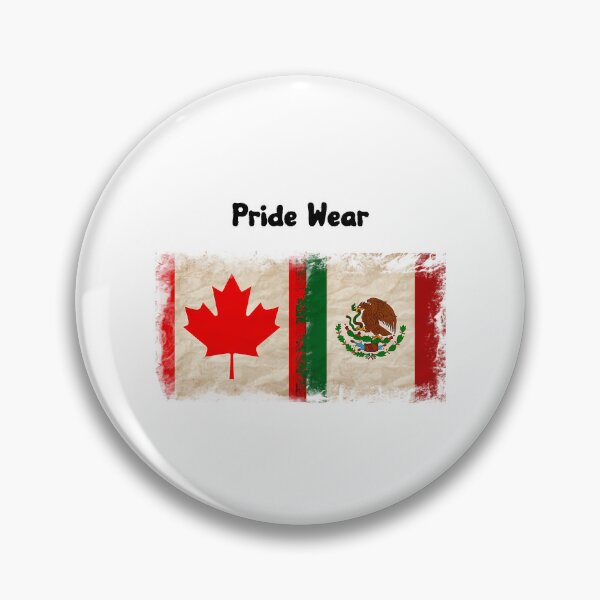 Item preview, Canada Flag And Mexican Flag Pride Wear Design designed and sold by tyahj-cardwell.