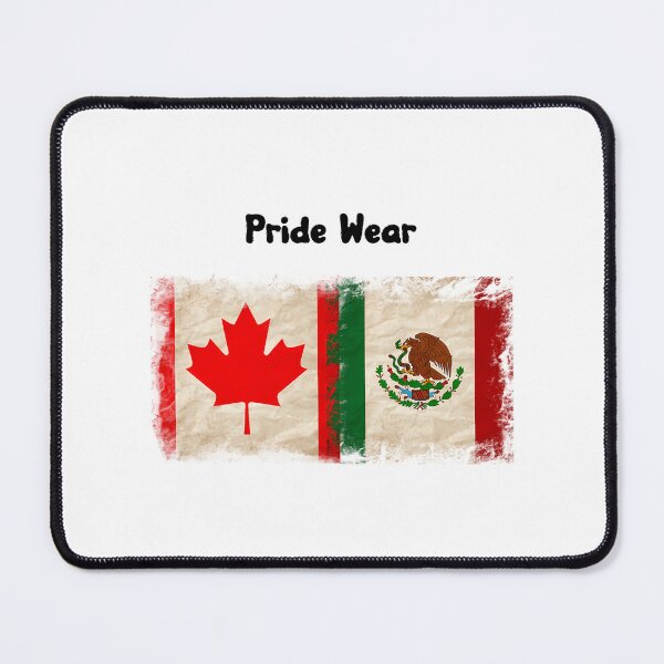 Item preview, Canada Flag And Mexican Flag Pride Wear Design designed and sold by tyahj-cardwell.