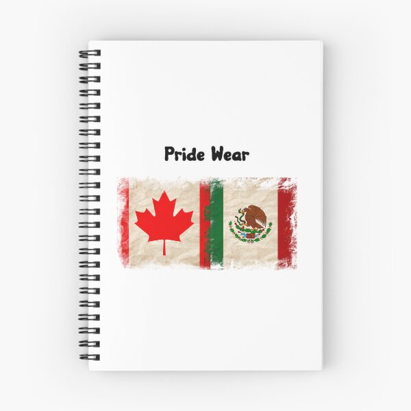 Item preview, Canada Flag And Mexican Flag Pride Wear Design designed and sold by tyahj-cardwell.